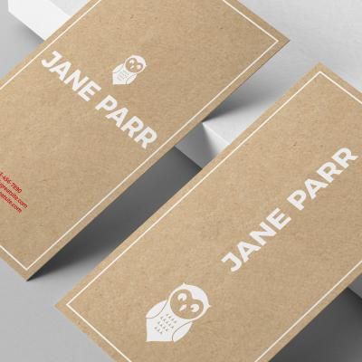 Kraft Business Cards