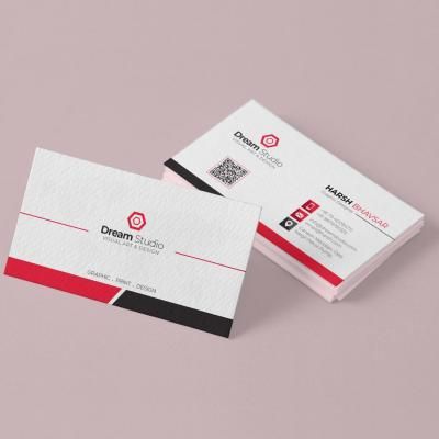 Offset 2 color Cards