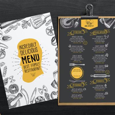 Menu Sample G8